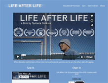 Tablet Screenshot of lifeafterlifemovie.com